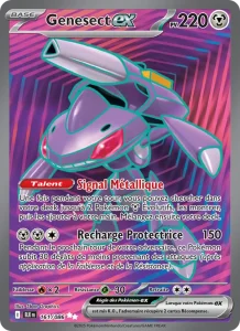 Carte Pokemon Genesect-ex 161/86 Foudre Noire