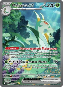 Carte Pokemon Majaspic-ex 164/86 Foudre Noire