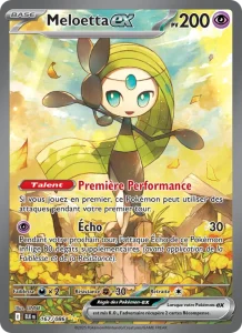 Carte Pokemon Meloetta-ex 167/86 Foudre Noire