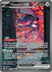 Carte Pokemon Genesect-ex 169/86 Foudre Noire