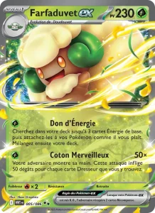Carte Pokémon Farfaduvet-ex 005/86