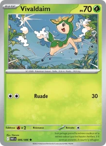 Carte Pokémon Vivaldaim 006/86
