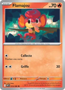 Carte Pokemon Flamajou 014/86 Flamme Blanche