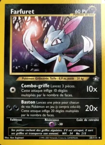 Carte Pokemon Farfuret 25/111 Neo Genesis