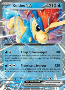 Carte Pokemon Keldeo-ex 030/86 Flamme Blanche