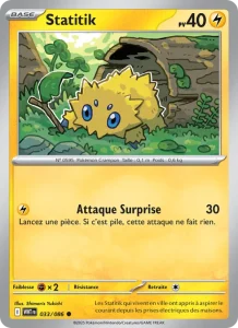 Carte Pokemon Statitik 033/86 Flamme Blanche