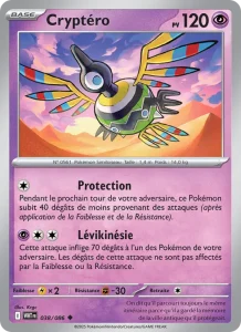 Carte Pokemon Cryptéro 038/86 Flamme Blanche