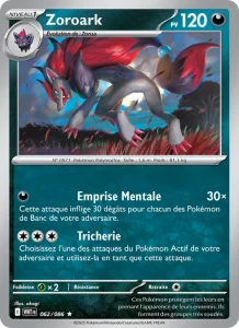Carte Pokemon Zoroark 062/86 Flamme Blanche