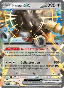Carte Pokemon Frison-ex 077/86 Flamme Blanche