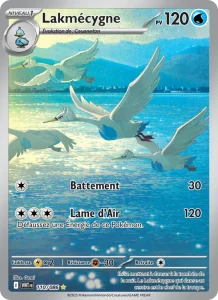 Carte Pokemon Lakmécygne 110/86 Flamme Blanche
