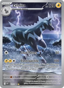 Carte Pokemon Zéblitz 115/86 Flamme Blanche