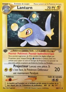 Carte Pokemon Lanturn 38/111 Neo Genesis