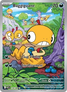 Carte Pokemon Baggiguane 138/86 Flamme Blanche