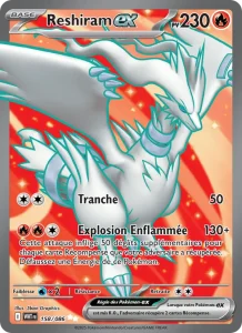 Reshiram-EX 158 — Flamme Blanche