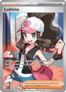 Carte Pokemon Ludvina 164/86 Flamme Blanche