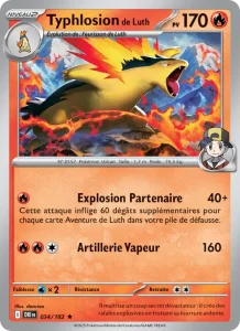 Carte Pokemon Typhlosion de Luth 034/182 Rivalités Destinées