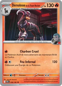 Carte Pokemon Démolosse de la Team Rocket 038/182 Rivalités Destinées