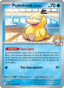 Carte Pokemon Psykokwak d'Ondine 045/182 Rivalités Destinées