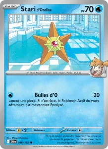 Carte Pokemon Stari d'Ondine 046/182 Rivalités Destinées
