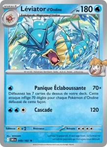 Carte Pokemon Léviator d'Ondine 049/182 Rivalités Destinées