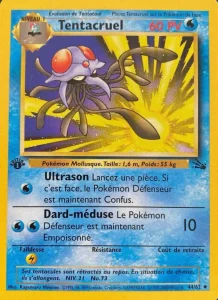 Carte Pokemon Tentacruel 44/62 Fossile