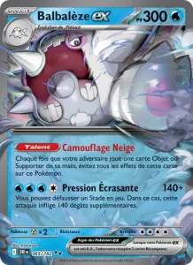 Carte Pokemon Balbalèze-ex 065/182 Rivalités Destinées