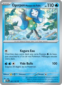 Carte Pokemon Ogerpon Masque du Puits 067/182 Rivalités Destinées