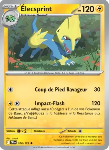 Carte Pokemon Élecsprint 076/182 Rivalités Destinées