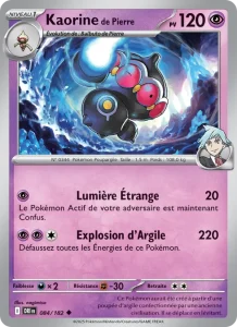 Carte Pokemon Kaorine de Pierre 084/182 Rivalités Destinées