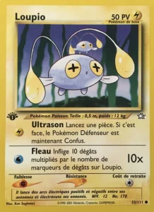 Carte Pokemon Loupio 55/111 Neo Genesis