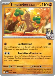 Carte Pokemon Simularbre de Luth 093/182 Rivalités Destinées