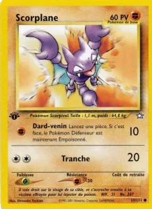 Carte Pokemon Scorplane 59/111 Neo Genesis