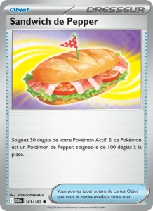 Carte Pokemon Sandwich de Pepper 161/182 Rivalités Destinées