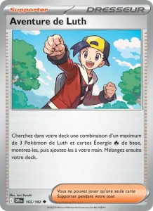 Carte Pokemon Aventure de Luth 165/182 Rivalités Destinées
