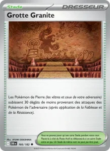 Carte Pokemon Grotte Granite 166/182 Rivalités Destinées