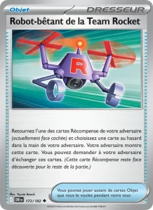Carte Pokemon Robot-bêtant de la Team Rocket 172/182 Rivalités Destinées