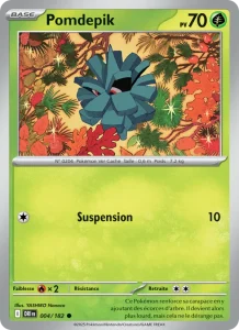 Carte Pokémon Pomdepik 004/182