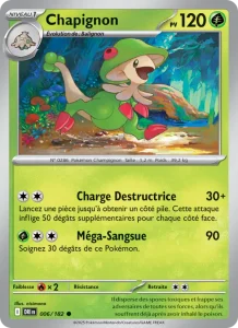 Carte Pokémon Chapignon 006/182