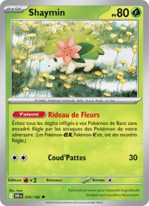 Carte Pokemon Shaymin 010/182 Rivalités Destinées