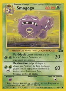Carte Pokemon Smogogo 45/62 Fossile