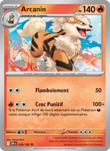 Carte Pokemon Arcanin 028/182 Rivalités Destinées