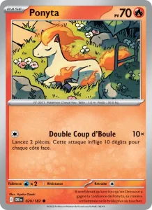 Carte Pokemon Ponyta 029/182 Rivalités Destinées