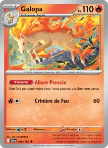 Carte Pokemon Galopa 030/182 Rivalités Destinées