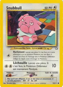 Carte Pokemon Snubbull 74/111 Neo Genesis
