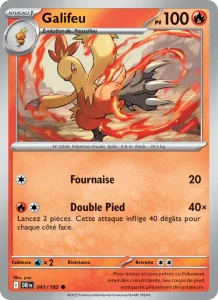 Carte Pokemon Galifeu 041/182 Rivalités Destinées