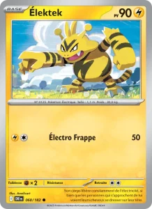Carte Pokemon Élektek 068/182 Rivalités Destinées