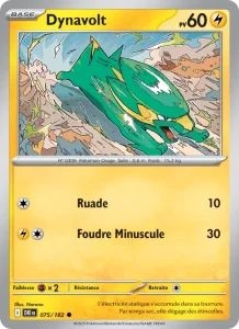 Carte Pokemon Dynavolt 075/182 Rivalités Destinées