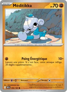 Carte Pokemon Méditikka 099/182 Rivalités Destinées