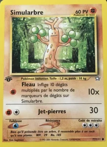 Carte Pokemon Simularbre 77/111 Neo Genesis