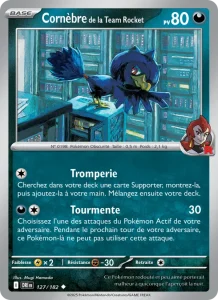 Cornèbre de la Team Rocket 127 — Rivalités Destinées